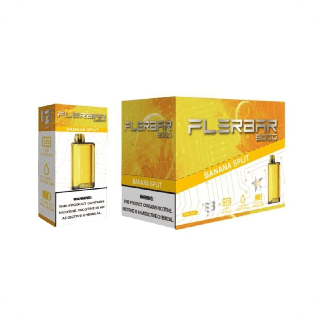 FLERBAR 8K PUFF CALI CLEAR 3%