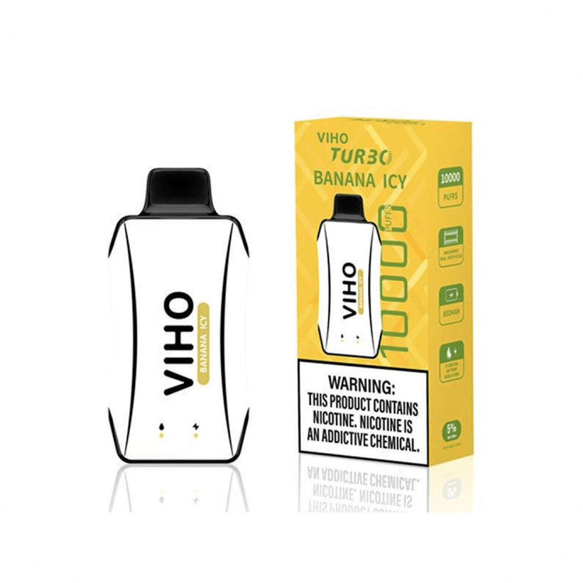 VIHO Turbo Tobacco 5% 10k puffs