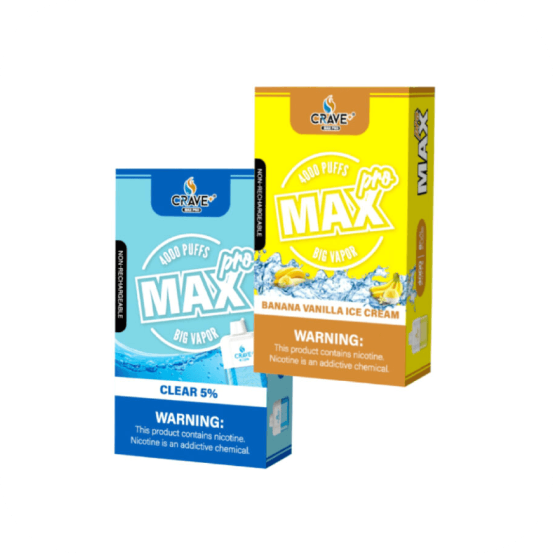 Crave Max 4000 PUFFS MAX PROCLEAR 5%