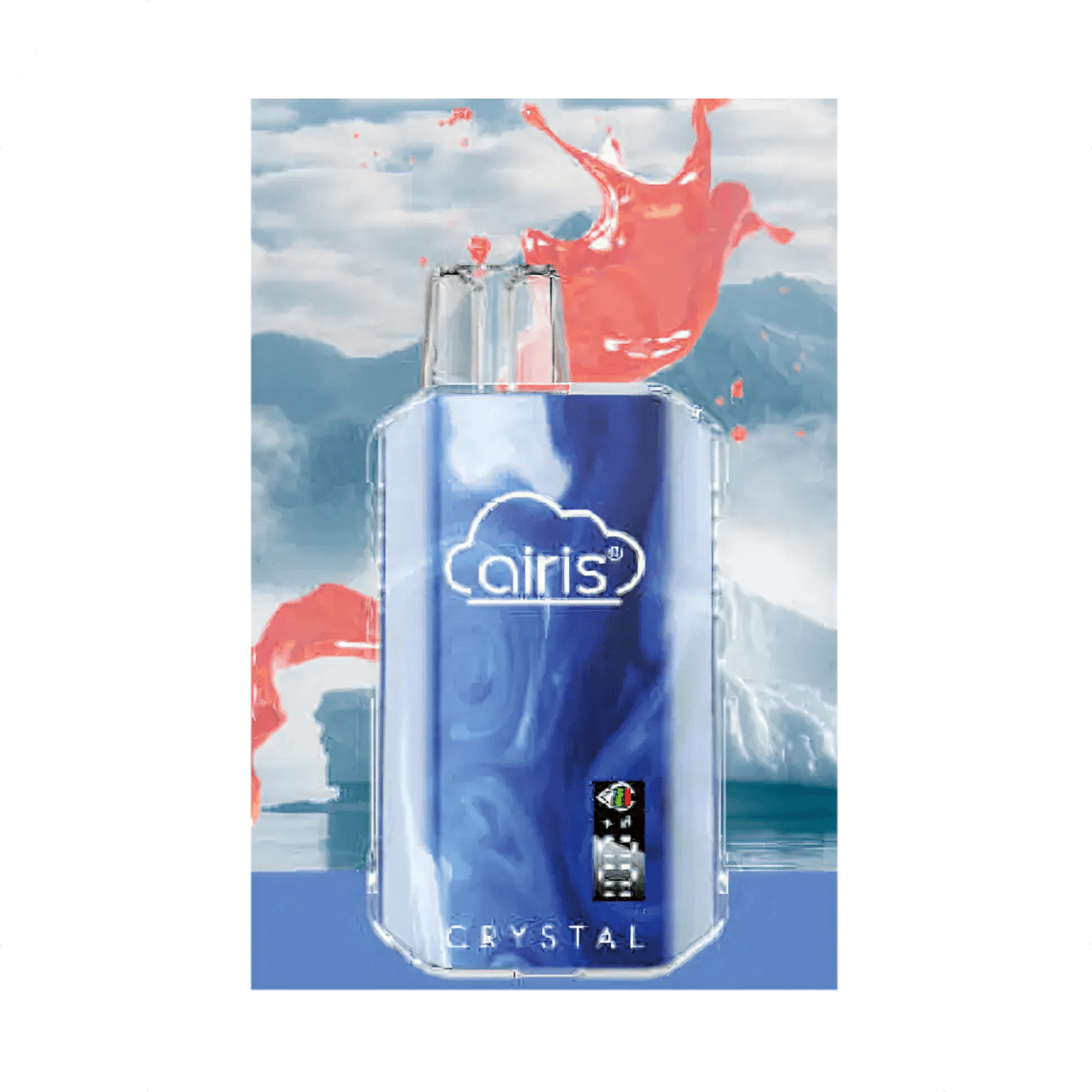 AIRIS Crystal Naked Clear 5% 15K Puffs