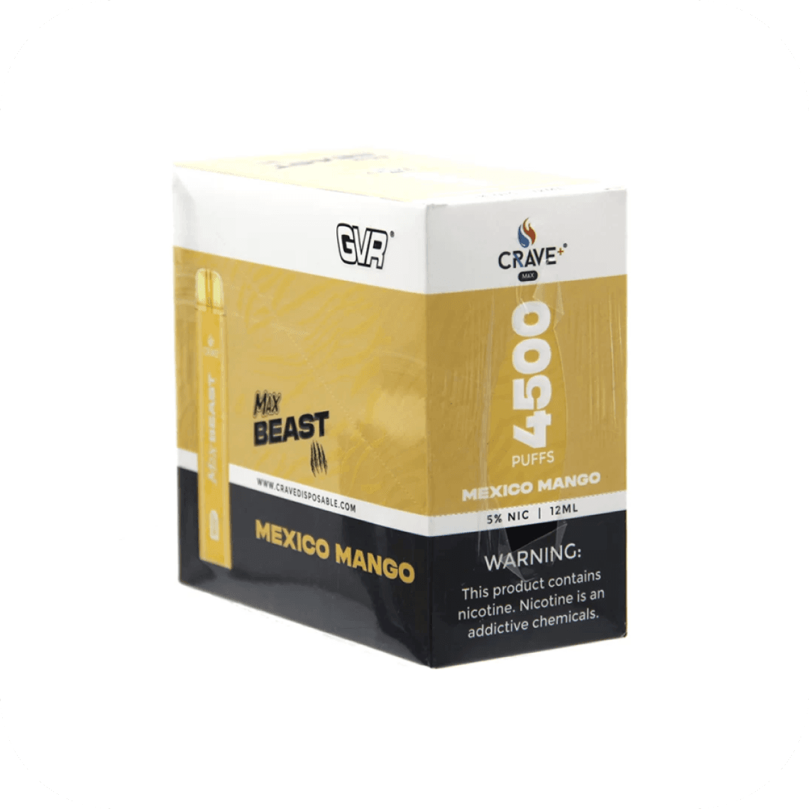Crave Max Beast Clear 3% 4500puffs