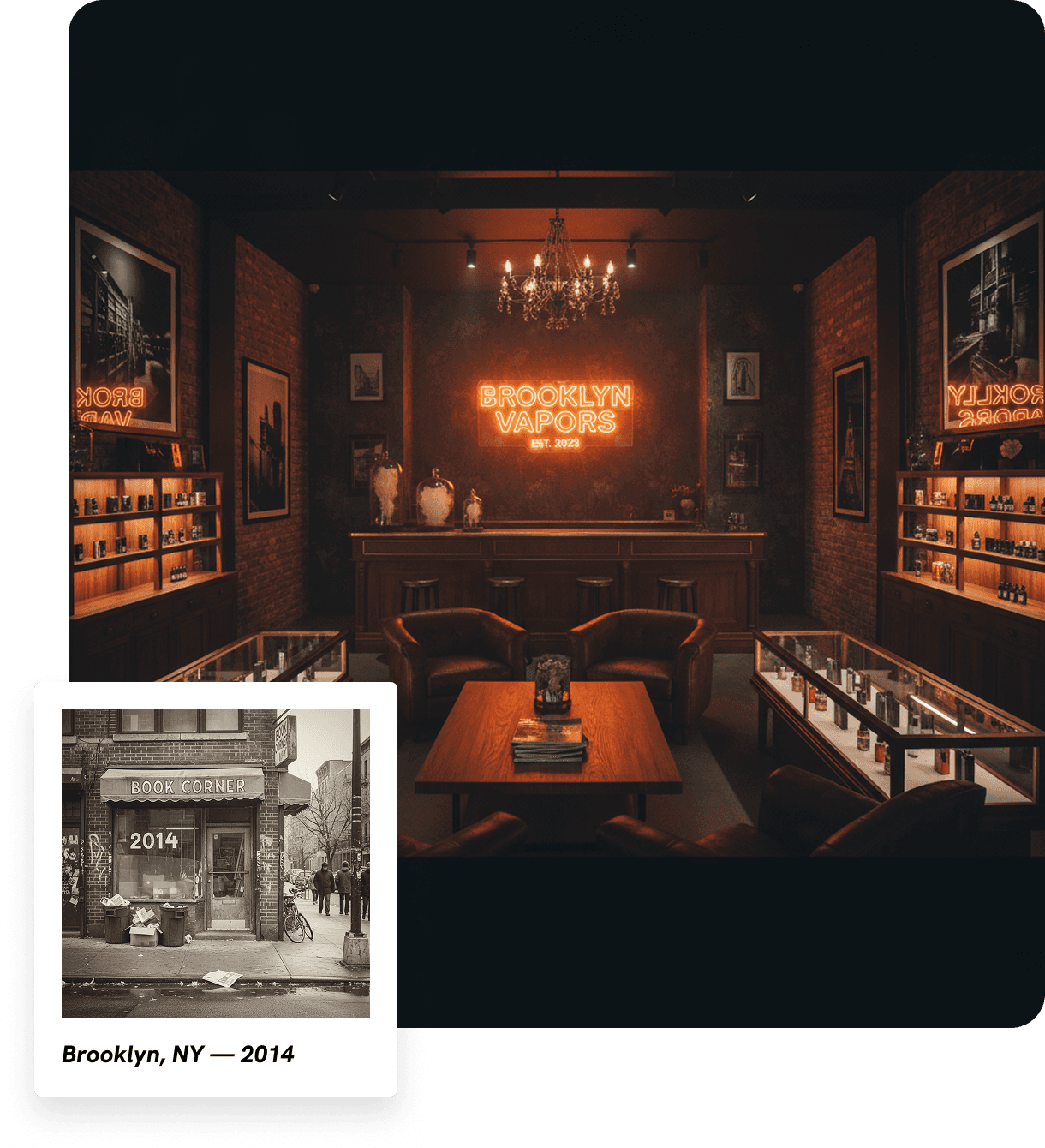 Brooklyn Vapors store interior