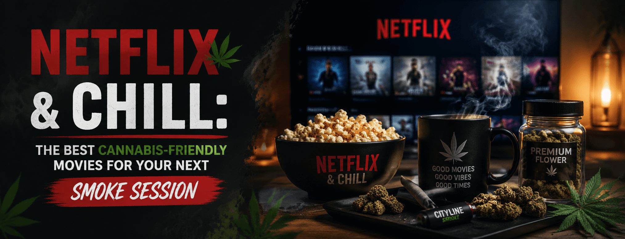Netflix & Chill: The Best Cannabis-Friendly Movies for Your Next Smoke Session