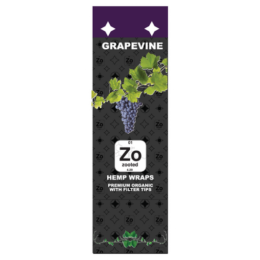 Zooted Hemp Wraps- Grapevine