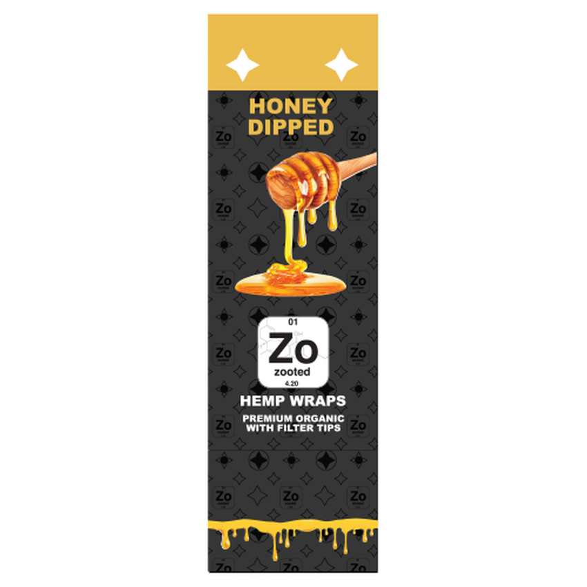 Zooted Hemp Wraps- Honey Dipped