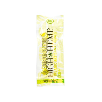 High Hemp Cones Banana 2pk