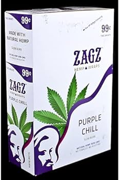 ZAGZ Hemp Wraps Purple Chill - Box