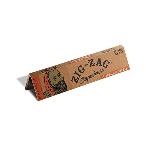 Zig Zag Superieure Unbleached King Slim