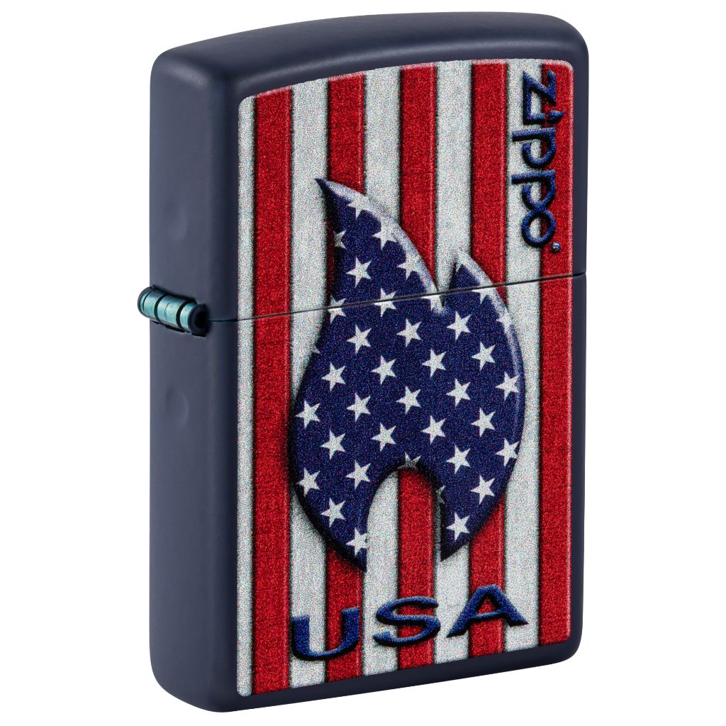 PATRIOTIC FLAME DESIGN