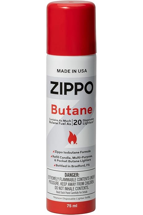 Zippo Butane Fuel Small 75ml