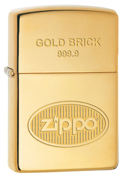 Zippo gold brick