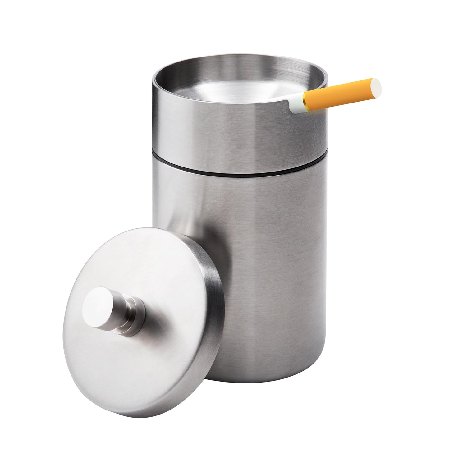 Stainless Steel Car Ash Tray with Lid