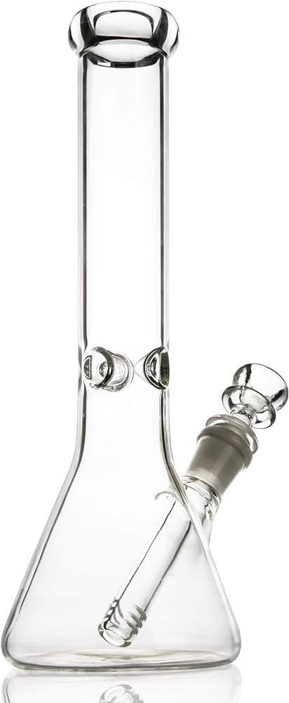 10" Recycler Long Water Glass Pipe - CLE