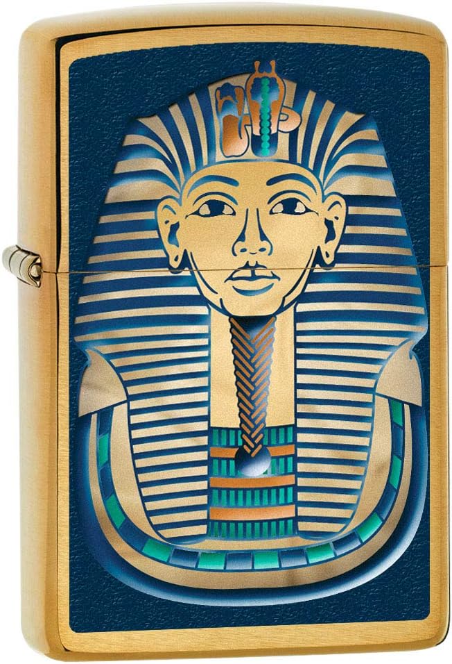 Zippo Egyptian Hieroglyphics - Brushed B