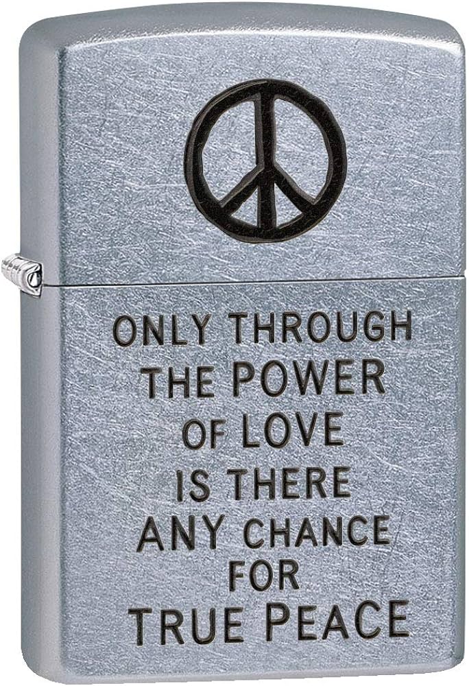 Zippo Trench art peace