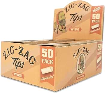 Zig-Zag Tips Wide 50 CT