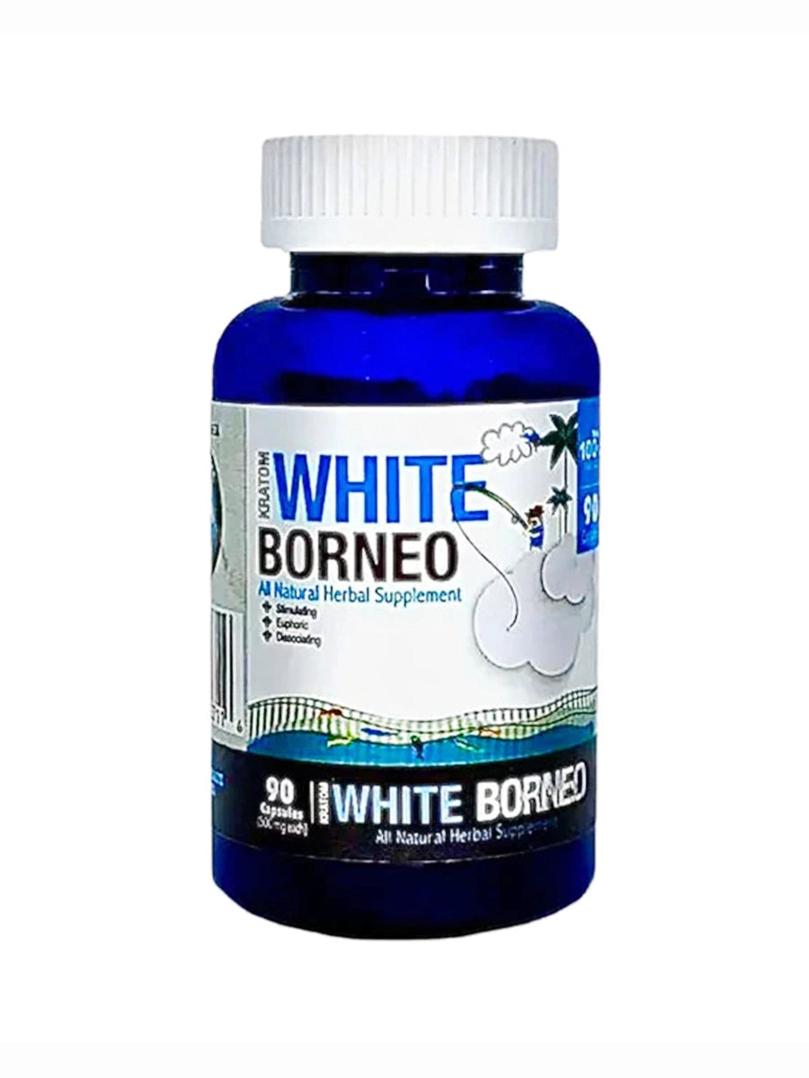 Kratom White Borneo 90 caps