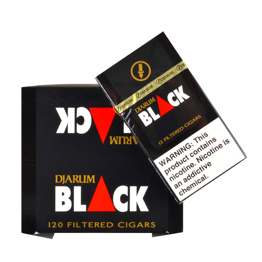 DJARUM FILT CIGAR BLACK 10/1