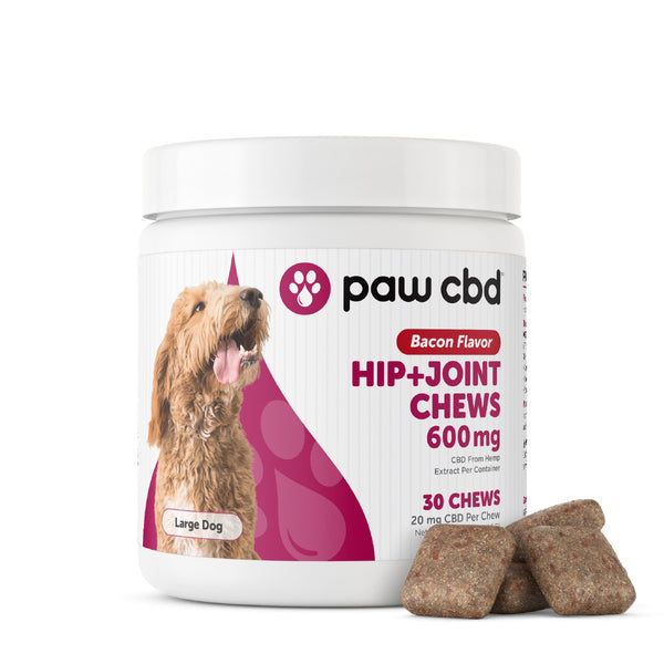 PAW CBD HIP+JOINT CHEWS 600 MG