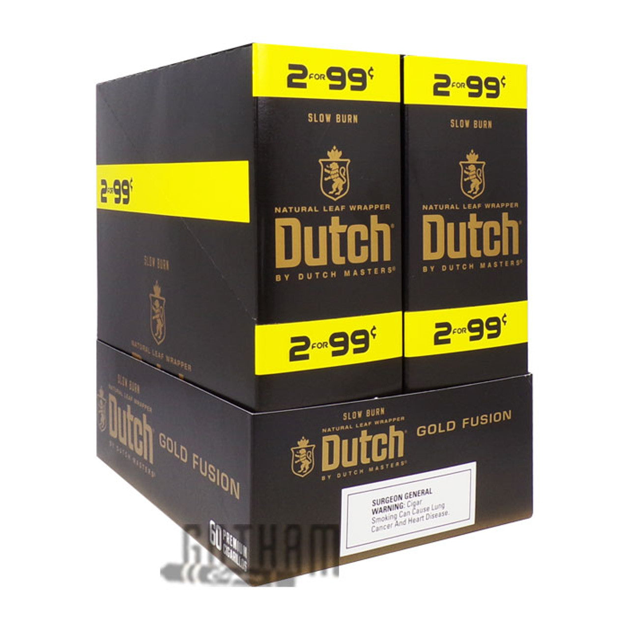 DUTCH GOLD FUSION 2 Pk Ciagrillos - Box