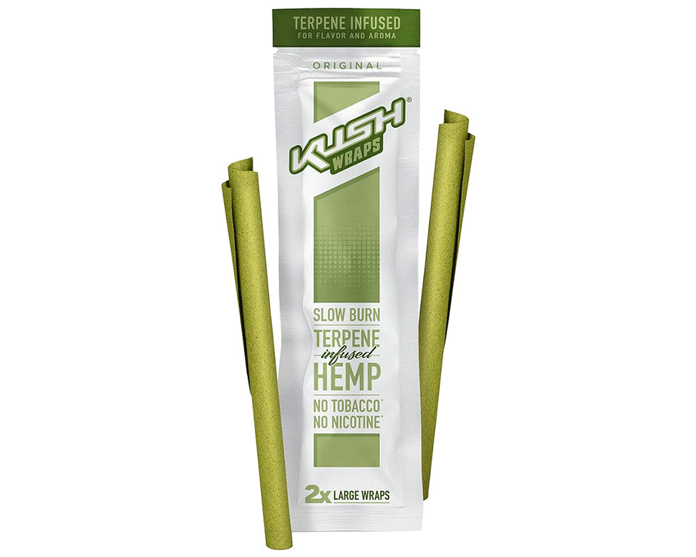 KUSH Wraps TERPENE INFUSED 2Lg Pk - Box