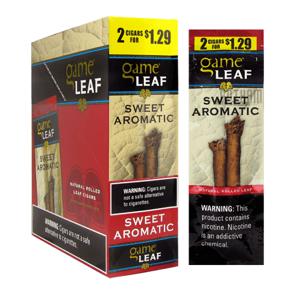 Game Leaf Sweet Aromatic 4Cigars Pk