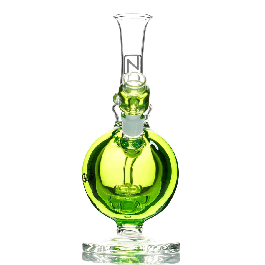 Chill Glass Green Bubble Bong10in