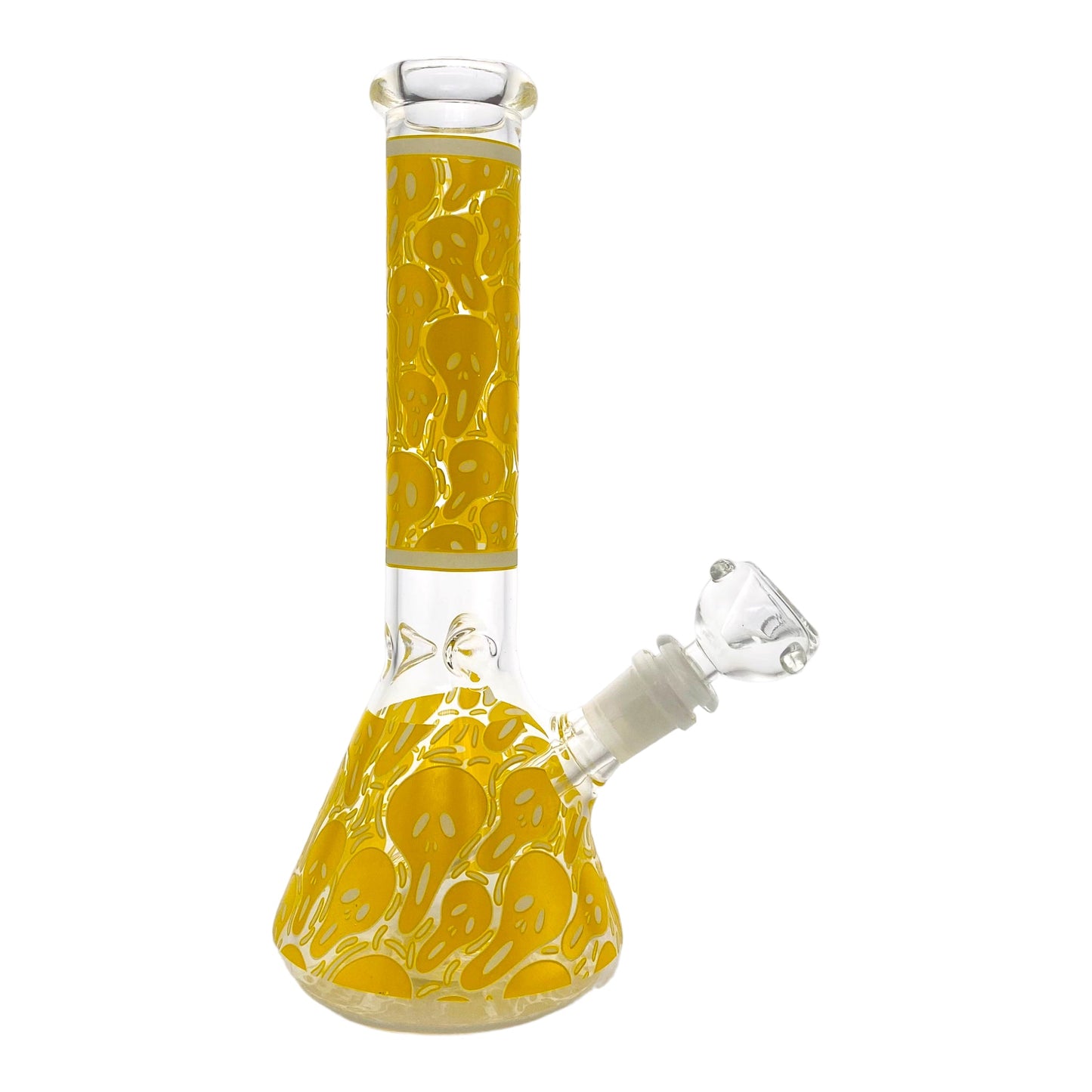 Yellow Ape Beaker Bong 10in