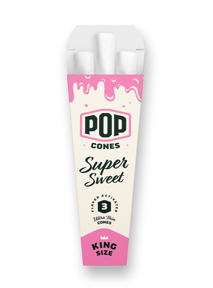 POP Cones Ultra thin SuperSweet KS 3pk
