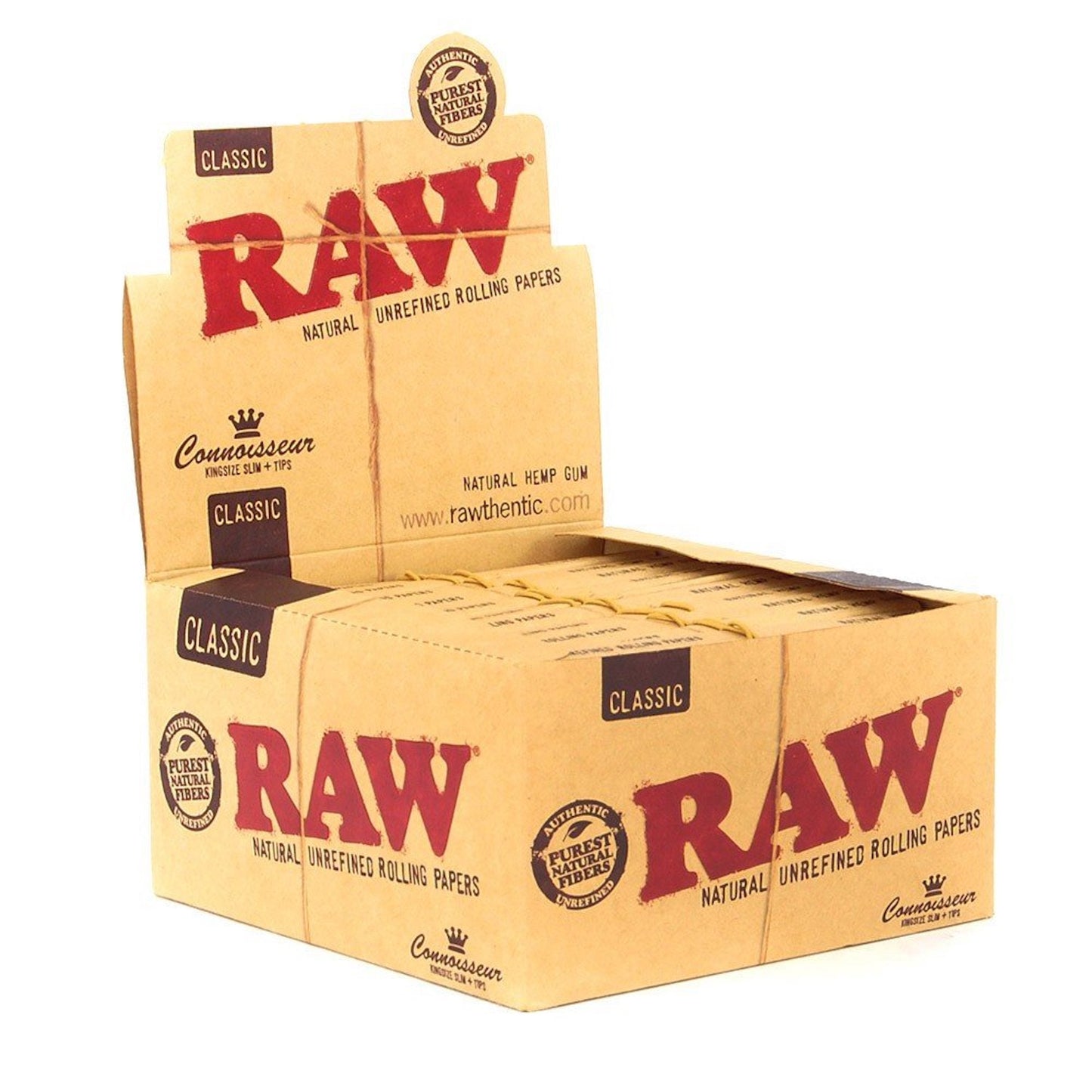 RAW 3MTR Classic Rolling Papers King Box