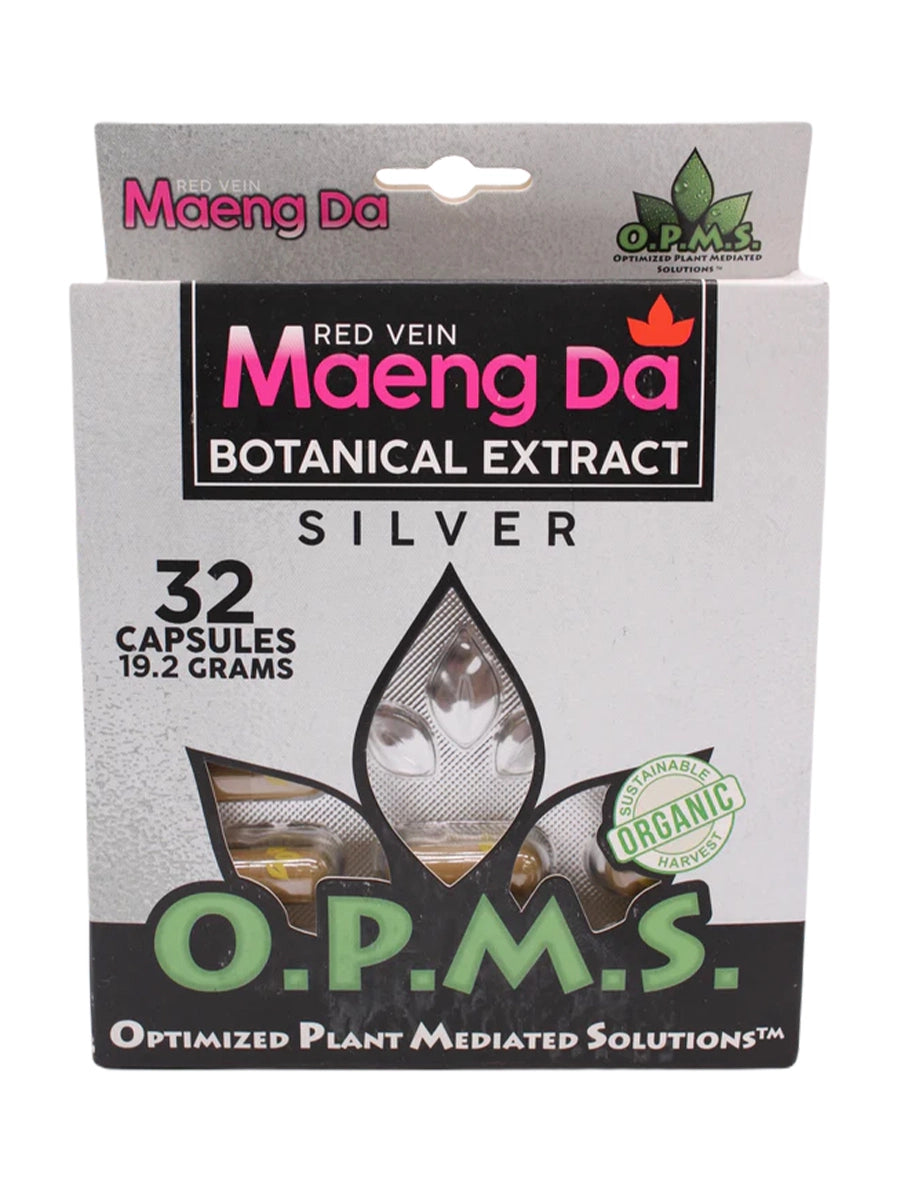 OPMS Silver Green Maeng Da 32ct