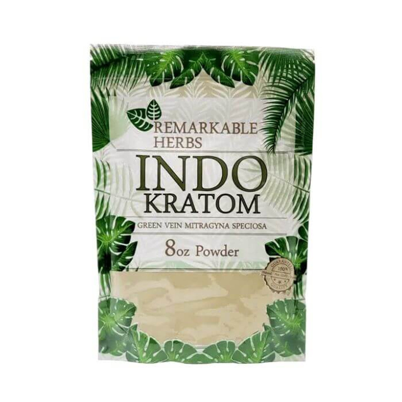 Kratom Indo Powder 8 oz Green Vein