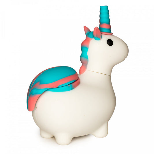 Silicone unicorn hand pipe