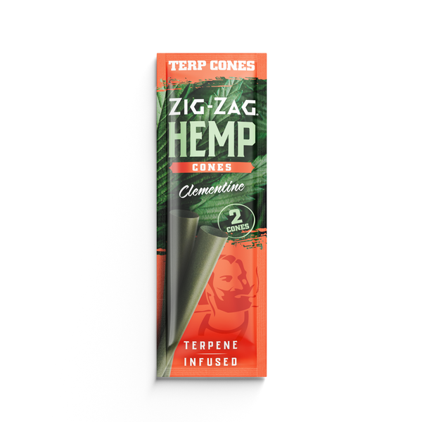 Zig-Zag Terp Cones- Clementine