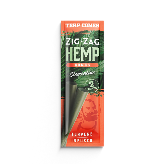 Zig-Zag Terp Cones- Clementine