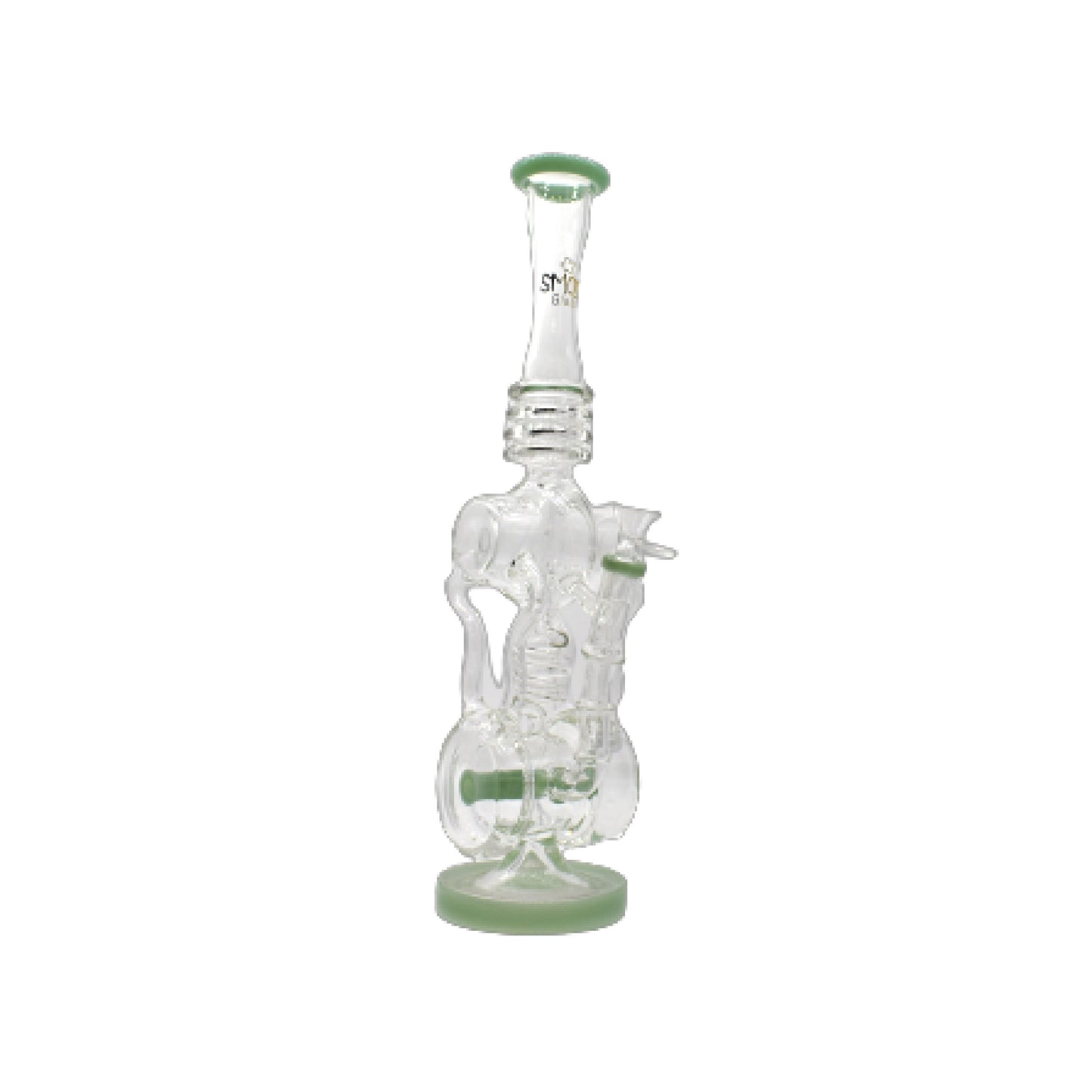 SMOQ 12" BLIMEO WATERPIPE (White)