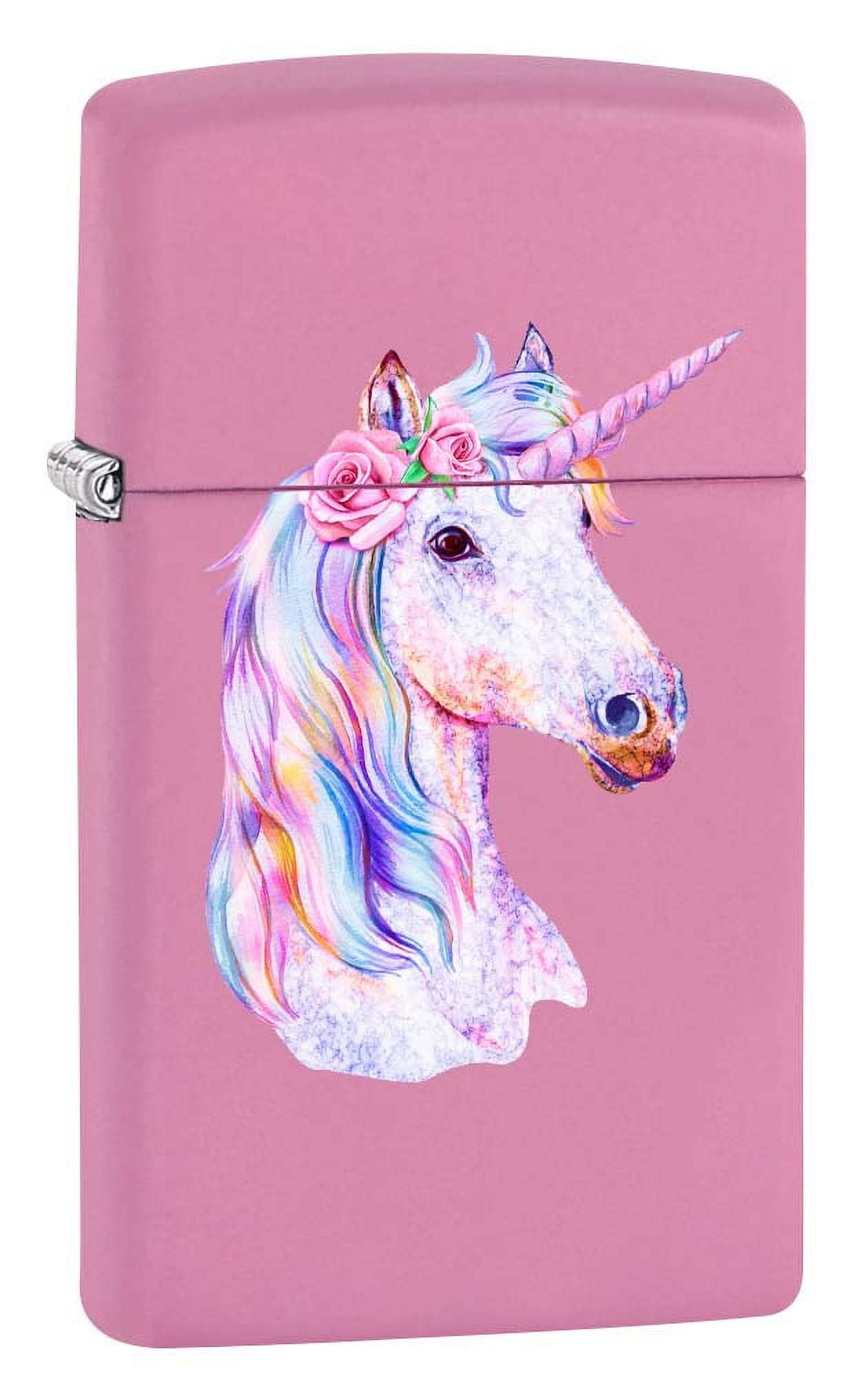 Zippo Slim, Unicorn - Pink Matte 80969