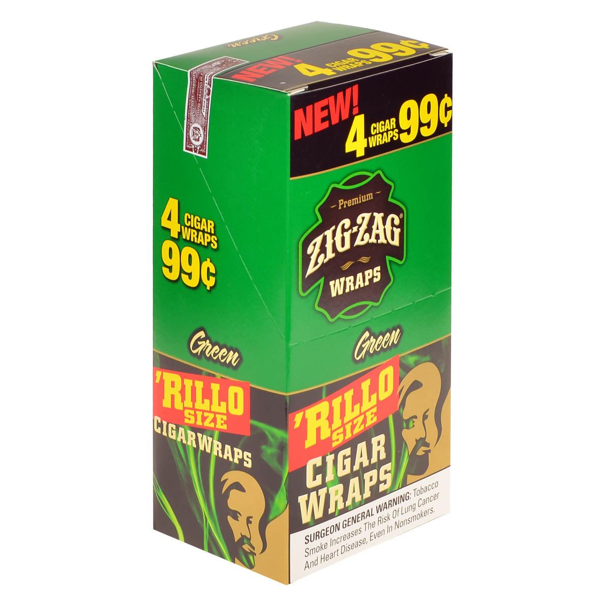 Zig Zag Green (4 for 0.99)