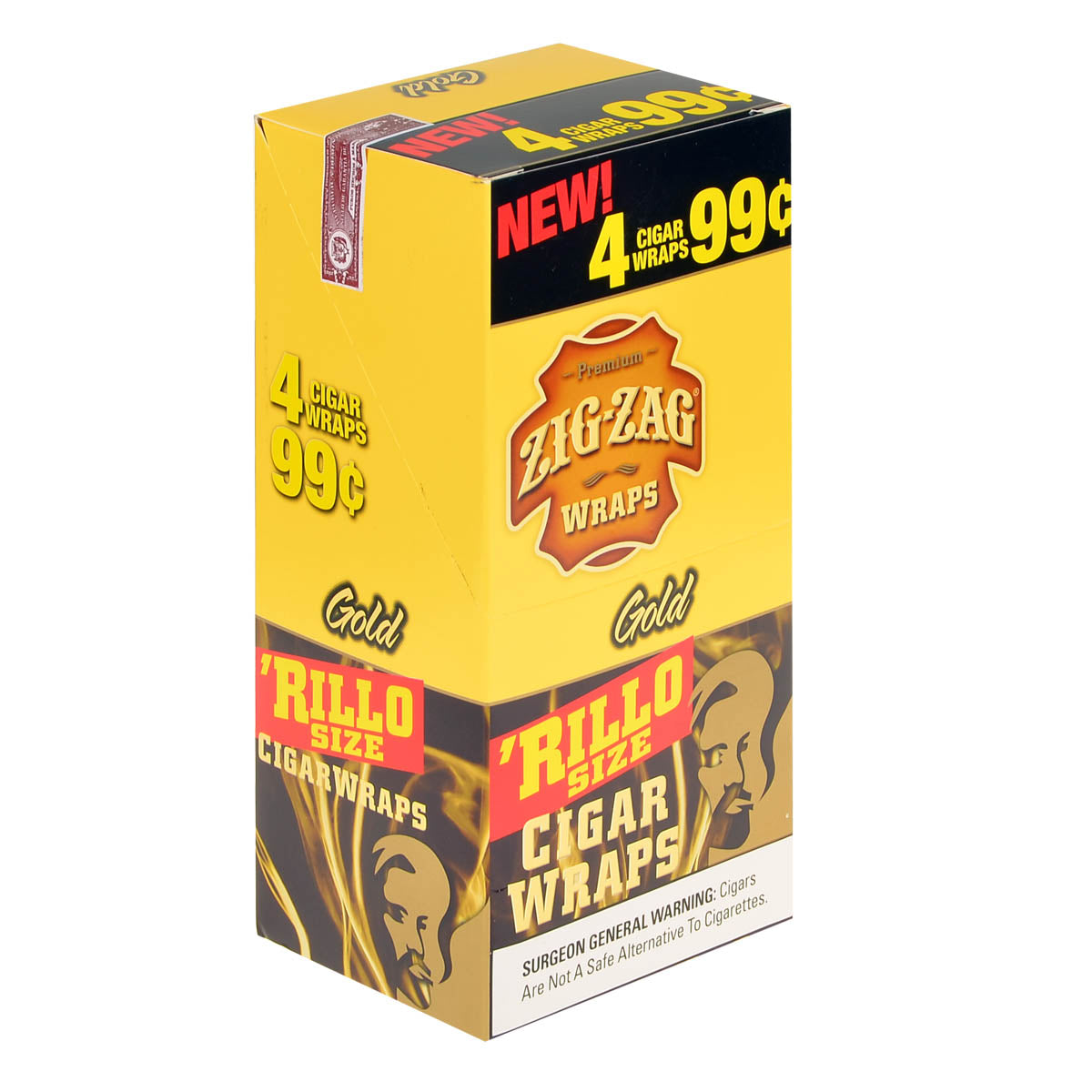 Zig Zag Gold (4 for 0.99) Box