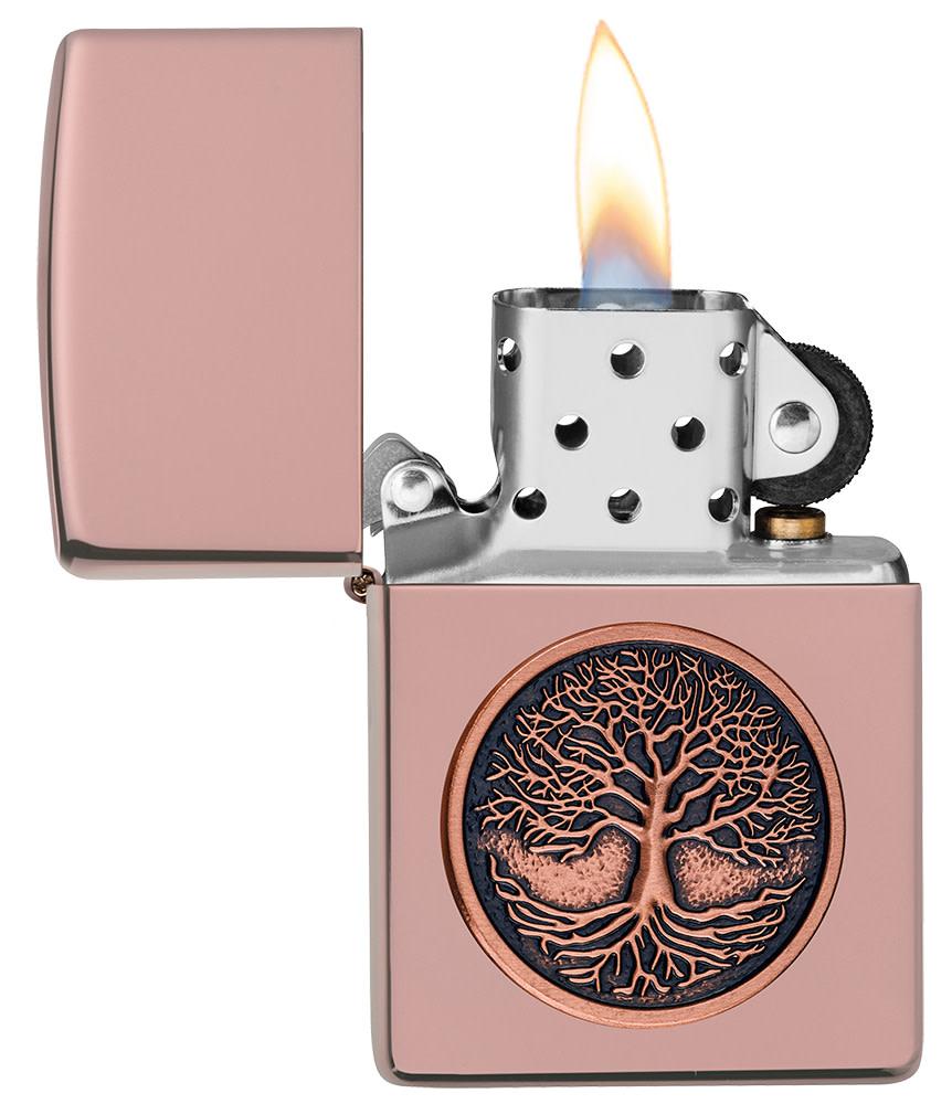 Zippo Tree of life in laserv