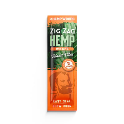 ZIG-ZAG HEMP WRAPS 2PK(ISLAND VIBES)