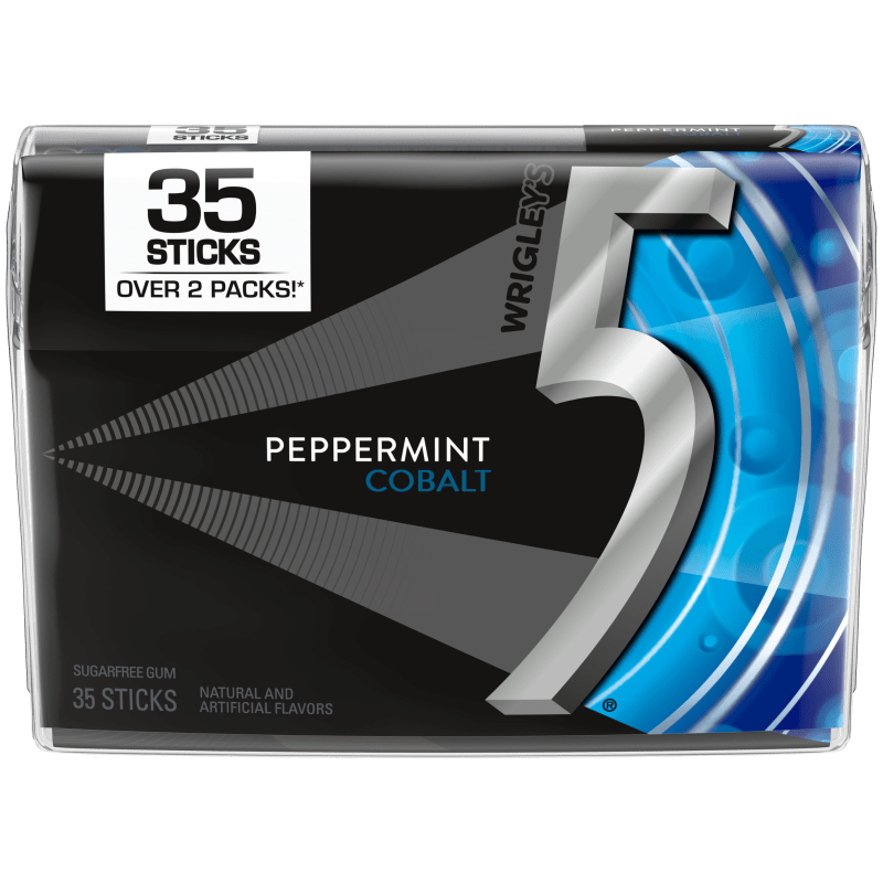 WRIGLEYs 5 PEPPERMINT COBALT 35sticks