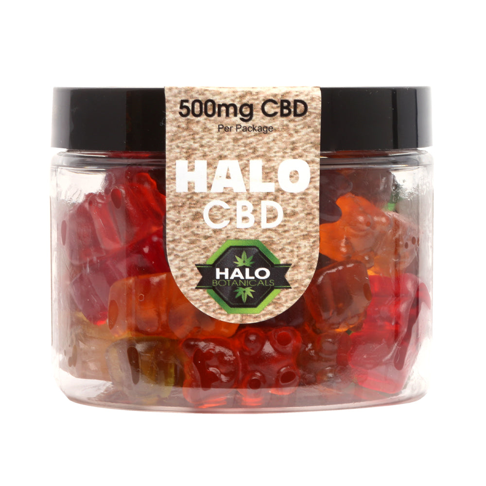 Halo CBD Gummy Strips- 500 mg