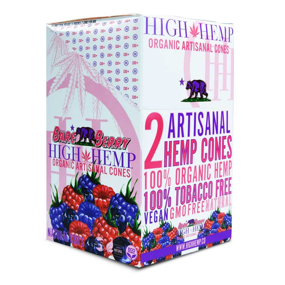 High Hemp Cones Bare Berry