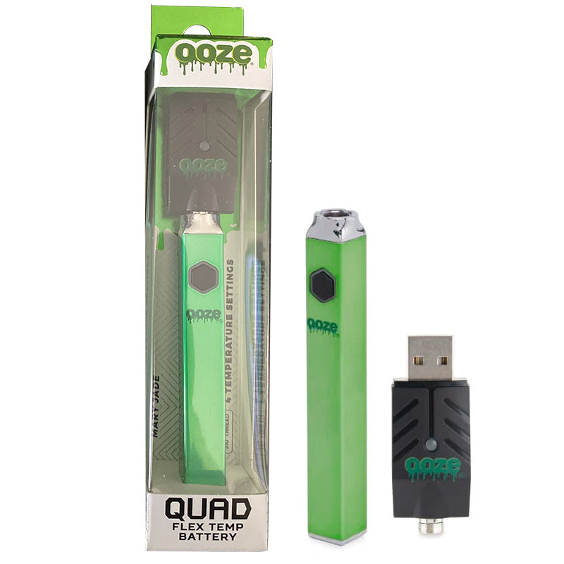 Ooze Quad Flex Temp 510 Battery Green