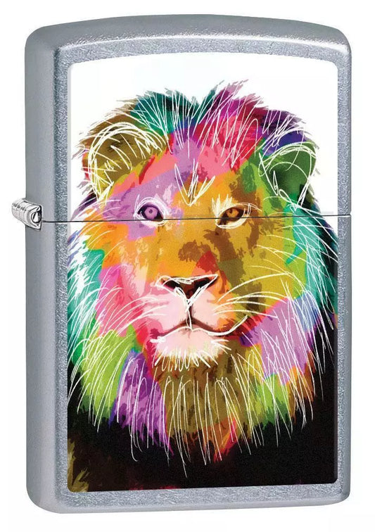 Zippo Painted lion