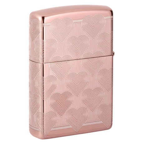 HEART DESIGN ZIPPO