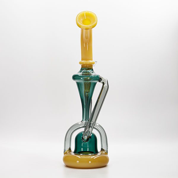 Yellow/Green External Recycler 8in