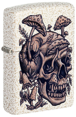 Zippo Skull and Mushrooms - Mercury Glas