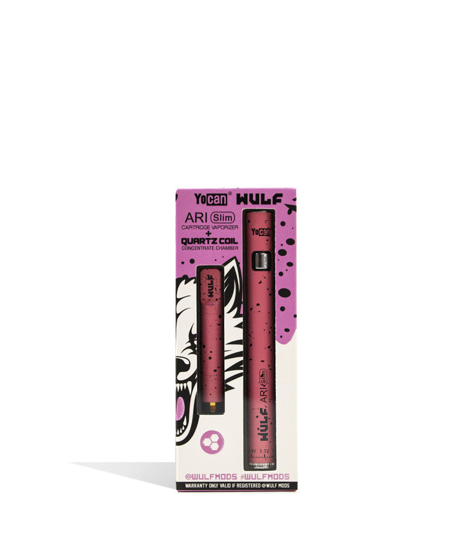 Yocan Wulf ARI Slim Cart Vaporizer Pink